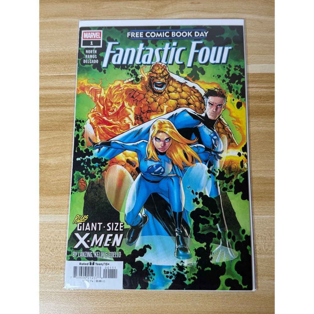 Fantastic Four #1 Free Comic Book Day Marvel Comics Giant-Size X-Men